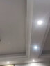 美的（Midea） led超薄筒燈客廳吊頂燈過道嵌入式孔燈牛眼燈開孔 T3筒燈 白-6W-三段調色 曬單實拍圖