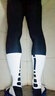 SKINS【男女同款】思金斯單車(chē)自行車(chē)專(zhuān)業(yè)騎行運動(dòng)壓縮長(cháng)護腿護具 黑色 S 曬單實(shí)拍圖