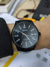卡羅萊全自動(dòng)機械表男士手表運動(dòng)商務(wù)簡(jiǎn)約腕表防水時(shí)尚精鋼帶男表1069 全黑皮帶 CA1069MM【簡(jiǎn)約三針】 曬單實(shí)拍圖