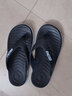 傲萬(wàn)人字拖男外出外穿防滑耐磨2026夏新款潮流沙灘男士人字拖鞋男 黑白色 41 曬單實(shí)拍圖