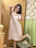夢(mèng)米諾（MOOLMEYNO）吊帶睡裙女夏季帶胸墊女士家居服甜美可愛(ài)花朵性感睡衣純棉可外穿 40892【帶胸墊，防凸點(diǎn)】 M /身高155-161 體重80-105 曬單實(shí)拍圖