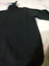 恒源祥羊毛衫女新款秋冬修身套頭半高圓領(lǐng)針織衫打底毛衣女 兩翻領(lǐng) 黑色 M 160 曬單實(shí)拍圖