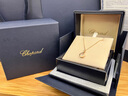 蕭邦（Chopard）項鏈HappyDiamonds18K金圓形單鉆項鏈吊墜女七夕禮物官方正品 18K白金 380mm-420mm 曬單實拍圖