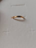 貝靈珠寶你的名字黃金戒指古法足金素圈指環(huán)送女朋友禮物定制下單備注字母 8號約2.45g  定制約5-7個(gè)工作日 曬單實(shí)拍圖