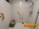 墨斐琳（Morphling） 浴室安全扶手卫生间马桶防滑把手防摔老年人残障无障碍过道栏杆 304加强型-橙色 30cm 实拍图