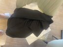 Cebrodz襯衫男短袖夏季潮痞帥上衣男士外套休閑男裝冰絲白襯衣 CY-黑色 XL 曬單實拍圖