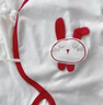 凡不了新生嬰兒連體衣無(wú)骨寶寶哈衣春秋夏季純棉初生服爬服男女室內衣服 福免 59cm 碼1-3個(gè)月左右 曬單實(shí)拍圖