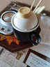 美味世家辦公室學生宿舍養(yǎng)生杯玻璃電燉杯加熱水杯電熱杯煮茶杯陶瓷小號1人煲湯煮粥杯電燉盅電燉鍋 0.6升黑杯+燉盅+底座 0.6L 曬單實拍圖