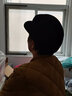 恒源祥（HYX）秋冬帽子女毛線帽冬天休閑百搭日系韓版英倫鴨舌八角帽羊毛呢禮帽 黑色 可調(diào)節(jié)（54-59cm） 曬單實(shí)拍圖
