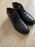 奧康男棉鞋冬季新款加絨棉皮鞋男保暖高幫鞋男士商務(wù)厚底大棉鞋 黑色1215014021N 44 曬單實(shí)拍圖