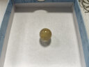 尚无界  6A天然金发晶散珠圆珠钛晶单颗绿幽灵散珠 多宝DIY水晶金发晶手链 14mm单颗 实拍图