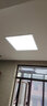長惟 led平板燈600x600卡扣嵌入式6060x120彈簧卡簧石膏板開孔燈300x1 白色邊框—配*高腳彈簧 600*600開孔-彈簧燈38瓦 曬單實(shí)拍圖