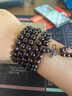 今古樓 小葉紫檀高密度手串8MM108顆佛珠 明清家具老料男女款手鏈 老家具原木款8MM 曬單實(shí)拍圖