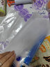 真空保鮮密封袋食品袋食物被子收納壓縮袋專用迷你抽真空機吸氣泵 5個中號+卡扣 曬單實拍圖