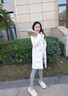 哈曼萊登新國(guó)標(biāo)派克羽絨服女中長(zhǎng)款女士2023冬季新款女裝大毛領(lǐng)白鴨絨過膝 白色【仿貉子毛領(lǐng)】 S（建議80斤-95斤） 曬單實(shí)拍圖
