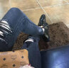 路施南粗跟切爾西靴女新品秋冬季百搭黑色短靴子英倫中跟馬丁靴真皮女靴 黑色922皮里(跟高3.5CM)雙側(cè)橡筋 37 曬單實拍圖