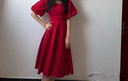 蘭卡·羅妮敬酒服新娘新款酒紅色夏季結婚訂婚高貴晚禮服回門(mén)女平時(shí)可穿 酒紅色中長(cháng)款 M 曬單實(shí)拍圖