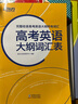 高考英語(yǔ)大綱詞匯表 高中核心常用單詞高中生高三備考書(shū)籍 詞義注釋權威英語(yǔ)詞典 英音外 曬單實(shí)拍圖