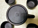 康韻 原礦紫砂壺功夫茶具紫泥泡茶壺刻字大容量泡茶器大號家用紫砂井欄壺辦公旅行290ml可養 井欄紫砂茶壺（配4杯） 曬單實(shí)拍圖