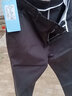 凡品丹尼（FANPINDANNI）休閑褲男春夏季新款褲子男士寬松薄款直筒爸爸商務(wù)彈力長(zhǎng)褲子男褲 8030黑色 34 (2尺7) 曬單實(shí)拍圖