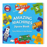 神奇的機(jī)器拼圖書 英文原版 Amazing Machines Jigsaw Book 英文版 兒童 Mitton, Tony 9780753473917 曬單實(shí)拍圖