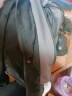 南极人外套男春秋季潮流韩版宽松休闲衣服男装潮牌假两件工装连帽夹克男 WT152-黑色-常规 M 实拍图