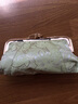 天堂傘刺繡花遮陽傘黑膠太陽傘雨傘女士晴雨傘兩用三折傘帶手提包 （淡雅柔情）淺粉色【帶提包】 曬單實拍圖