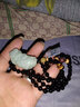 皓埼手工編織原創(chuàng  )高檔黑瑪瑙掛繩翡翠和田玉掛件繩吊墜佛牌玉石金墜子水晶男款粗項鏈繩子 周長(cháng)70cm 手工瑪瑙項鏈繩 曬單實(shí)拍圖