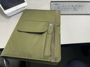 LIHIT LAB.日本喜利（Lihit LAB.）SAMRT FIT多功能本冊套筆記本A5手賬本記事封套本學(xué)生日記本子 軍綠色 大號 曬單實拍圖