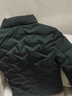 啄木鳥(niǎo) 羽絨服男短款冬季加厚外套商務(wù)中年立領(lǐng)襖子保暖外衣 黑色 XL （135斤-145斤） 曬單實(shí)拍圖
