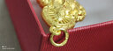 菜百首飾 黃金吊墜 足金佛教觀(guān)音吊墜 祈福送禮 計價(jià) HJ 足金吊墜（不含鏈） 約5.59g 曬單實(shí)拍圖