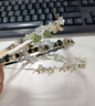 建祿發(fā)箍女超仙頭箍發(fā)飾壓發(fā)頭飾生日禮物送女朋友 花朵復古葉子發(fā)箍3件套 曬單實(shí)拍圖