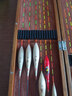 阿盧C32長(cháng)浮漂加粗醒目魚(yú)漂鯽魚(yú)鯉魚(yú)漂黑坑浮漂蘆葦浮標抗風(fēng)魚(yú)標行程 LPC32大紅大綠尾（17目） 加粗尾 2號（吃鉛約2.44克） 曬單實(shí)拍圖
