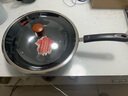 雙喜30CM無(wú)涂層鐵鍋不生銹熟鐵炒鍋少油煙家用大勺鍋具 30CM 曬單實(shí)拍圖