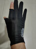 慕蘭陸蓮防曬手套女士夏季薄款冰絲透氣露指開(kāi)車(chē)觸屏防滑戶(hù)外騎行自行車(chē)彈力網(wǎng)眼速干漏二指采茶釣魚(yú)遮陽(yáng)手套 黑色 曬單實(shí)拍圖
