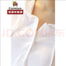 彩羊竹節棉長(cháng)袖T恤女連帽上衣純棉帶帽打底衫春春秋修身型薄款早春秋 193#白色 M 曬單實(shí)拍圖