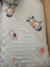 夢(mèng)潔寶貝2022新款卡通兒童套件純棉男孩床單全棉床品 【潛水貓】精梳棉,活性印染 1.2米床（被套150x215cm) 曬單實(shí)拍圖