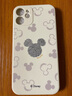 迪士尼（Disney） 適用于蘋(píng)果手機殼液態(tài)硅膠鏡頭全包輕薄軟殼防摔情侶米奇米妮卡通可愛(ài)時(shí)尚網(wǎng)紅男女款保護套 迪士尼【魔方古董白】米奇-63912 IPhone12Mini 曬單實(shí)拍圖