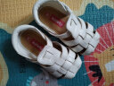 卡特兔凉鞋夏季女宝公主鞋 男儿童包头学步鞋软底婴童鞋 xz36白色14.5cm 实拍图