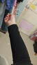 雅鹿過膝襪子女秋冬季含羊毛腿套長筒襪加絨加厚護(hù)膝襪套加長大碼長襪 過膝襪約50cm【黑色】 1雙 均碼 曬單實拍圖