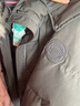茵曼（INMAN）2025冬季女裝新款羽絨服女高充絨量石墨烯三防鵝絨九江保暖外套 深灰色 -18348244C S 154-160cm /91-100斤 曬單實(shí)拍圖