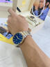 歐利時(shí)明星代言情侶自動(dòng)機械一對表腕表時(shí)尚簡(jiǎn)約精鋼蝴蝶扣表情人節禮物 6635GL間藍對表 曬單實(shí)拍圖