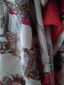 上海故事丝巾女士围巾礼盒披肩送长辈妈妈生日情人节老婆母亲节礼物 时尚爱码 桔色 实拍图