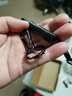 持為新款鋼絲彈簧繩手機防丟繩安全繩老人機防丟防掉金屬貼片背貼掛繩吊繩個性創(chuàng)意男士掛腰部腰間鑰匙扣掛鉤 【金屬貼片款】11cm短款彈簧繩+升級鑰匙扣 曬單實拍圖
