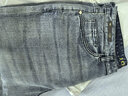 九牧王[高彈]男褲牛仔褲男2026夏季彈力商務(wù)休閑直筒無(wú)束縛修身長(cháng)褲男 TJ1DV10713+淺灰藍+合體版 35 碼180/88A(2.7)尺90c 曬單實(shí)拍圖