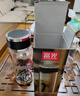 富光單層玻璃杯男女士茶杯加厚鋼化高硼硅水杯大容量茶水分離悶茶杯子 黑色【單層不銹鋼蓋】 440ml 曬單實(shí)拍圖