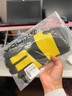 欣達/Xinda 戶(hù)外全指防護手套登山攀巖防滑耐磨運動(dòng)騎行訓練攀爬速降手套 黃黑色 M 曬單實(shí)拍圖