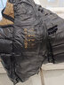 高梵黑金鵝絨服女王2.0十格女士羽絨服超長(cháng)款收腰冬季品牌厚外套 黑色 L 【165/鵝絨265g】 曬單實(shí)拍圖