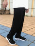 安踏（ANTA）男鞋運動休閑鞋男秋季網(wǎng)面透氣時尚百搭增高老爹鞋運動鞋子男 【猜你喜歡】5581-6黑白 42 (260mm) 曬單實拍圖