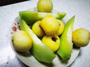 駐晨（ZHUCHEN）現(xiàn)摘玉菇蜜瓜9斤 新鮮水果批發(fā)當季玉茹甜瓜脆香瓜現(xiàn)發(fā)整箱 9斤精品-玉菇蜜瓜【凈重8.5斤】 曬單實拍圖